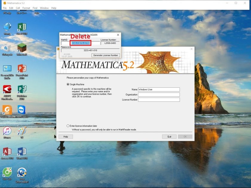 Tải Mathematica 5.2 Full Key bản chuẩn dành cho sinh viên